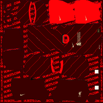 Liverpool Home Kit 2021 - Dream League Soccer Kits - DLS 21 Kits